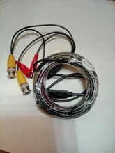 AHD Cámara Cables de 5M/10M/20M/30M BNC Cable salida de Cable con enchufe CC analógicos para AHD. Vigilancia CCTV sistema DVR Accesorios