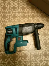 Hammer-Drill Electric-Hammer Cordless Battery--Case Rechargeable Rotary 18V Without