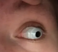 UYAAI-2 uds. De lentes de contacto de colores para Halloween, Cosplay de Anime, multicolo, Lentes Rojas, Blanco, Negro, Lentes Rojas