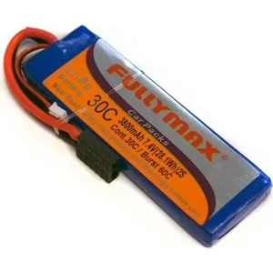 Fullymax LiPo 7.4V 3800мАч 30C - FB3800-30C-7.4V-WB | Электроника