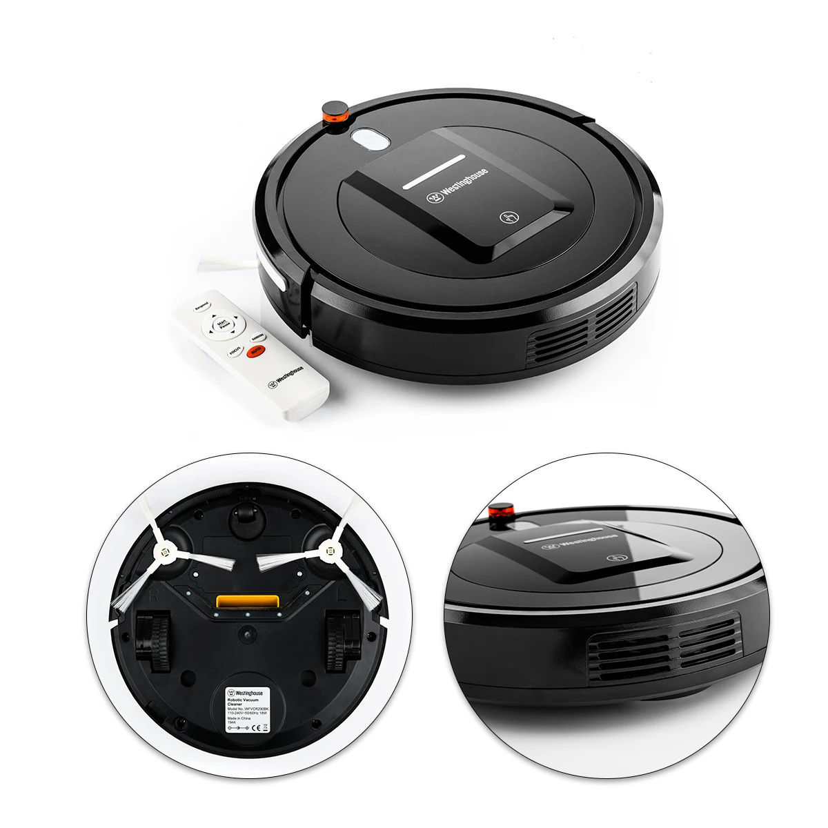 Westinghouse WFVCR290BK vacuum cleaner Robot, 200ml tank, 3 cleaning, anti  collision and anti fall functions, 1 hour funcionamie|Vacuum Cleaners| -  AliExpress