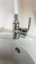Tap Kitchen-Faucet Hot-Water-Mixer Frap Single-Handle Cozinha Rotating Cold F4353 Nose