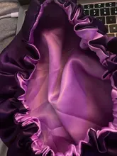 Reversible Satin Hat Bonnet Hair-Caps Head-Cover Hair-Styling-Accessories Curly Adjust