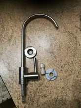 Grifo de cocina de acero inoxidable 304, purificador de filtro de agua de ósmosis inversa, orificio de palanca única, grifo de agua fría directo