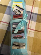 Calcetines tobilleros de algodón para recién nacidos, 7 pares, suaves, transpirables, de 0 a 6M