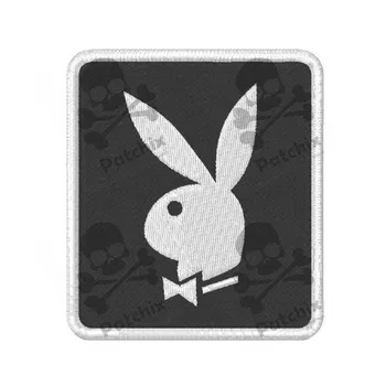 

PLAY BOY Iron patch toppa ricamata gestickter patch patch brode parche bordado Size: 7cm