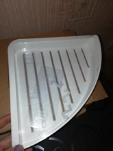Shelf-Organizer Shampoo-Holder Caddy Corner-Shelf Shower-Storage Bathroom Plastic Snap-Up