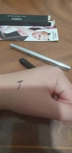 Delineador de ojos líquido negro para mujer, delineador profesional de larga duración, resistente al agua, de secado rápido, lápiz, herramientas de belleza, 1 ud.