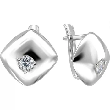 

Esthete earrings with cubic zirconia
