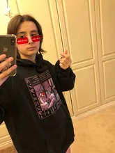 Sudaderas con capucha de Hunter X Hunter para mujer, jerséis, sudaderas con capucha, Killua Zoldyck, estampado de ojo del diablo, Sudadera con capucha de Anime, Tops