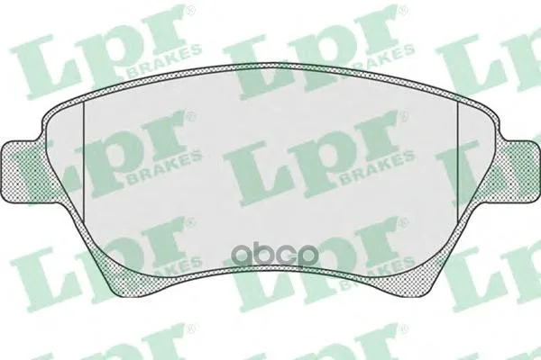 Колодки Тормозные Renault Kangoo 01-/Megane Ii 02-/Scenic Ii 03- Передние Lpr 05p911 Lpr арт. 05P911