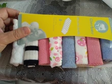 Toalla de baño de algodón para bebé Infante recién nacido, paño de baño suave, 8 Uds.