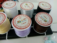 1pcs 1.5mm  55meter/roll  nylon rope for Pacifier chain Accessories