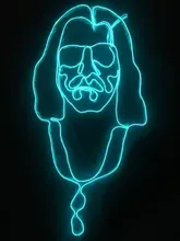 Rope-Tube Line Garland-Wire Neon-Light Led-Strip-Decoration Cigarette-Drive Flexible