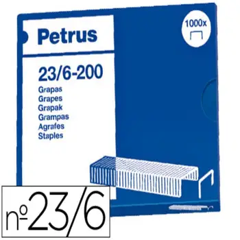 

Staples petrus n ° 23/6-Box 1000 3761-23600