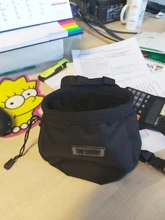 Bolsa de tiza para escalada en roca, con cinturón y bolsillo con cremallera para Fitness, gimnasio, levantamiento de pesas, caza, Roca, Magnesia, Color negro