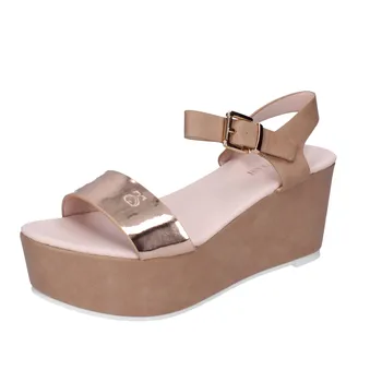 

SOLO SOPRANI sandals women synthetic leather beige