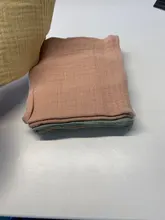 5 uds Toalla de Cara de Bebé de tela de toalla de baño del bebé del pañuelo de algodón Burp paño suave y absorbente gasa jardín paño o 1 Uds