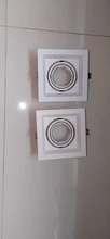 LED Downlight Fixtures Grille-Light Frame Gu10-Bulb Mr16-Fitting LEDIARY Recessed Double-Three
