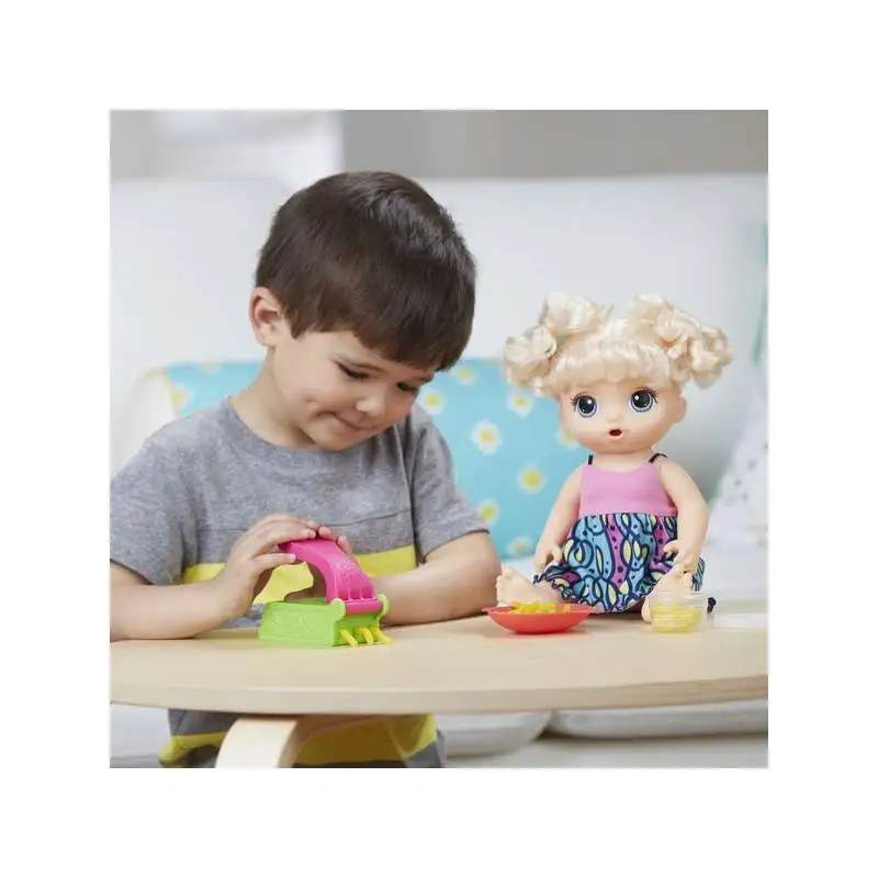 Baby Alive вкусные спагетти(блонд) Hasbro