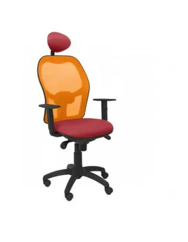 

CHAIR WITH BACKREST MESH ORANGE FABRIC BALI NETWORK WITH HEADBOARD
