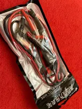 Digital-Multimeter Probe Alligator-Clip Test-Leads Soft-Silicone-Wire Universal 