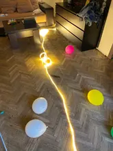 Led-Strip-Light Dimmer-Decor Rope-Lamp 2835 Smd Flexible Outdoor High-Brightness Waterproof