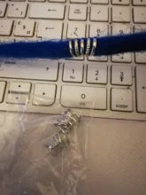 Lote de 5 uds. Doradas y plateadas de pinzas para el pelo, ajustable, para trenzas, cuentas para el pelo, accesorios para el cabello, 10 Uds.