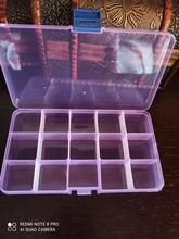 Cajas de almacenamiento de plástico con ranuras ajustables, caja organizadora transparente para herramientas, accesorios de joyería, 6/815 Uds.