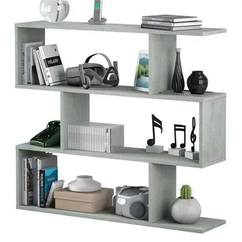 

Low shelf Pluto Cement Color lounge dispatch Modern Style 97x110x25 cm