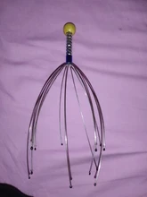 Masajeador cabezal de PC Cuello, masaje de cuero cabelludo, pulpo, relajación, Spa, venta al por mayor #82196, 1 unidad