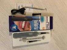 Escarificador Dental sónico eléctrico para blanquear los dientes, limpiador de sarro con pantalla LED, Kit de herramientas de eliminación