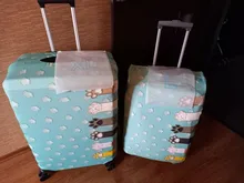 HMUNII mundo diseño de mapa cubierta protectora de equipaje maleta de viaje cubierta elástico polvo casos de 18 a 32 pulgadas, accesorios de viaje