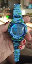 SKMEI-relojes deportivos militares para niños, de 50M electrónico cronógrafo de pulsera resistente al agua, reloj Digital para niños y niñas