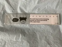 Mr.paper-reglas transparentes multifunción, 4 diseños, serie Ins Style, herramienta de dibujo y medición de cuenta de mano