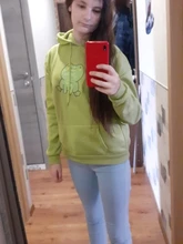 Sudadera con capucha para mujer, con estampado de rana, estilo Harajuku Vintage, ropa informal Kawaii, sudadera holgada de gran tamaño