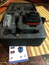 HILDA-Nivel láser, herramienta de nivelación de 12/16 líneas, 3/4D, nivelado automático, 360 Cruz Horizontal y Vertical, láser verde de gran potencia