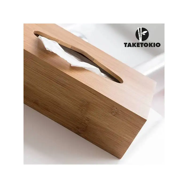 Бамбуковая коробка для салфеток TakeTokio