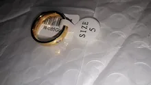 Wedding-Rings Couple-Band Name Stainless-Steel Gold-Color Vnox Personalized Women Gift