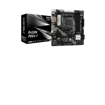 

Asrock B450m Pro4-f, Amd, Am4 Socket, Amd Athlon,amd Ryzen,