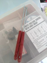 1 Uds alta calidad Decoupler de 15,5 cm de gancho cebo línea abstracta de pesca gancho de Metal de acero Simple y especial gancho removedor de herramientas