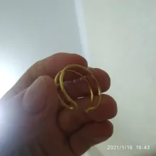 SHANICE-anillo ancho ajustable para mujer, de Plata de Ley 925 clásica, Color Oro grande, Unisex, muestra de anillo abierto, bisutería, joyería