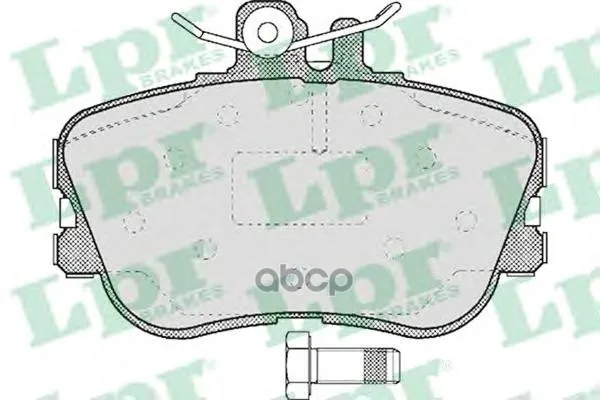 Колодки Тормозные Mercedes W202 93-00 Передние Lpr 05p492 Lpr арт. 05P492