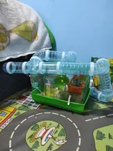 WOFUWOFU-tubo para hámster y ratón, juguete surtido DIY de máquina de túnel para hámster y ratón, animales pequeños