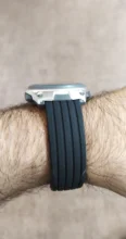 Correa de silicona para reloj de pulsera unisex, banda Universal de 5 colores, 18mm, 20mm, 22mm y 24mm, suave y ligera