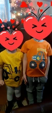 Camiseta de manga corta de algodón con dibujos de animales para niños y niñas, ropa de verano, dibujo de mono de León, coche rojo