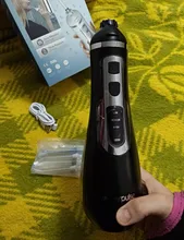 Waterpulse-irrigador Dental V500 portátil, dispositivo de limpieza Dental inalámbrico, con chorro de irrigación, 4 modos, 200ml, resistente al agua