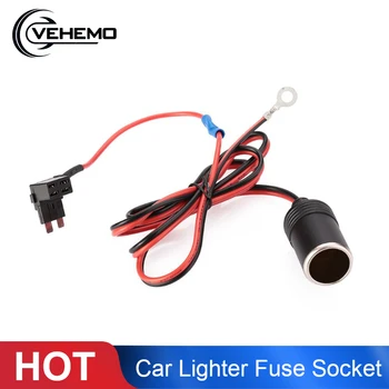 

1M 1.5mm DC12V Car Cigarette Lighter Female Socket Cable ATC Fuse Holder