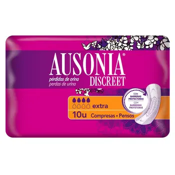 

DISCREET compresses incontinence extra 10 PCs
