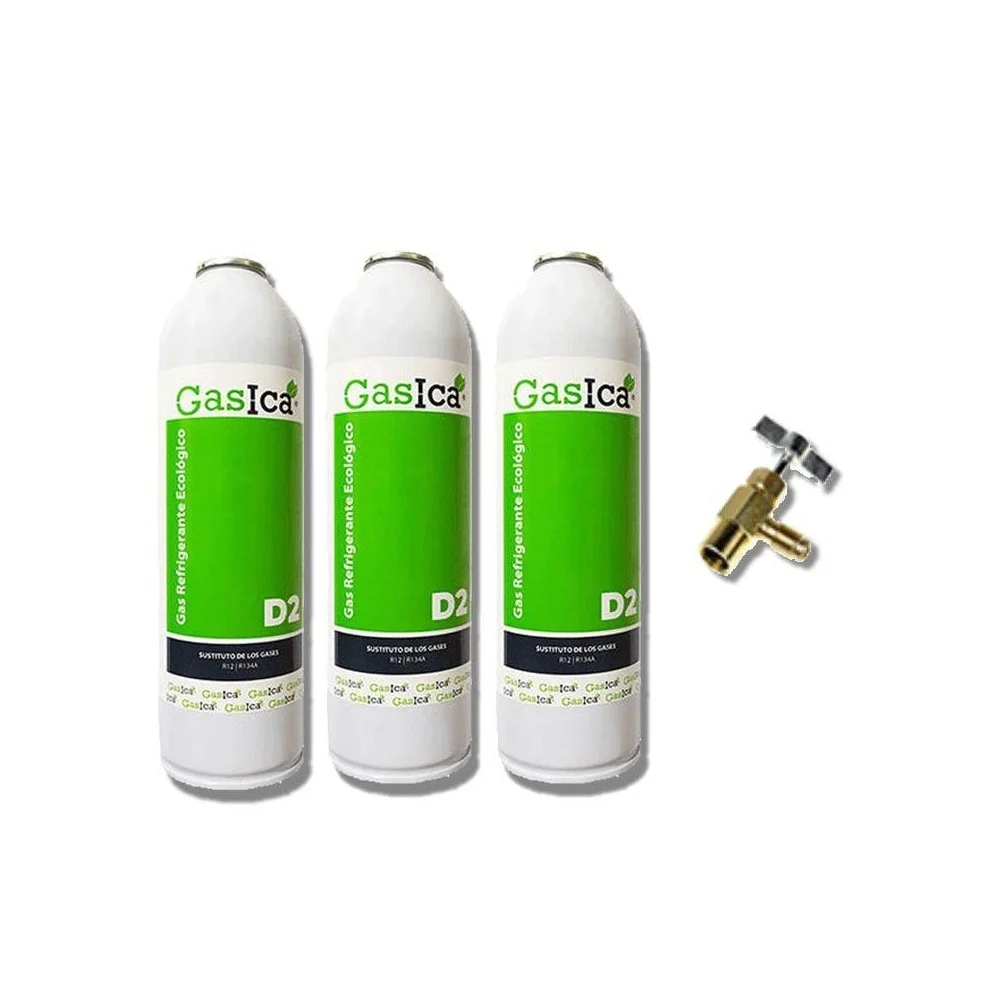 3 garrafas gasica gás orgânico d2